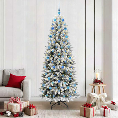 Artificial Christmas Tree with 300 LEDs White