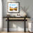 Elegant Console Table With Geometric Silhouette-1727647340