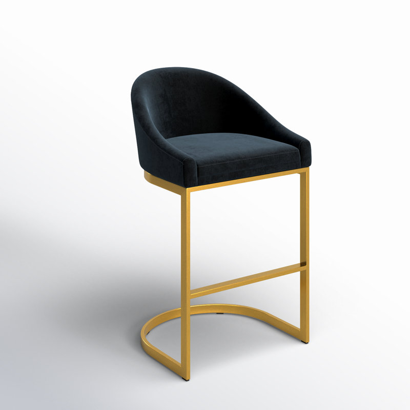 Tabouret de bar 26 po Berlin, Noir