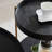 2-Piece Modern 2 tier Round Coffee Table Set for Living Room,Easy Assembly Nesting Coffee Tables-990956273