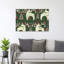 Whimsical Christmas Reindeer Rustic Whimsical Abstract Christmas Tree Deer Winter Landscape Wall Art Print 1 Piece Wrapped Canvas Wall Art-1747276594