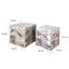 Solid + Manufactured Wood Accent Stool