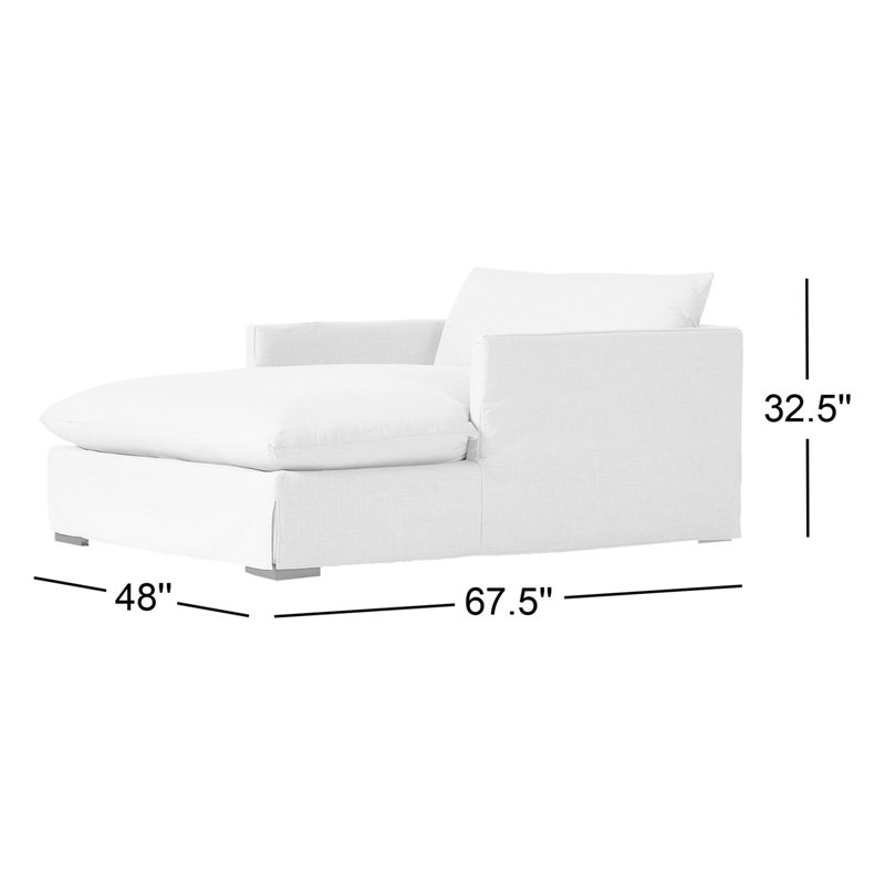 Habitat Chaise Lounge, Bennett Moon