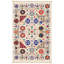 Tapis à motif floral mexicain Fiesta