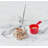 Tovolo Flex-Core Small Deep Spoon All Silicone for Stirring and Serving, Oyster Gray-116649630