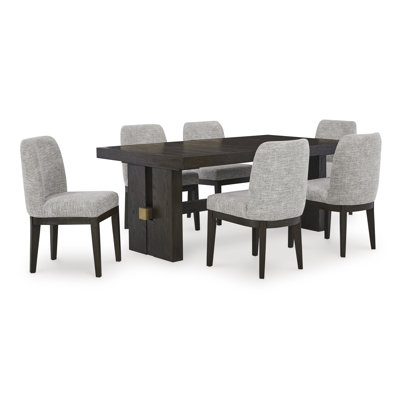 Burkhaus Dining Table and 6 Chairs