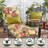 Outdoor Round Dining Chair Seat Pad-268982454