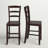 Alaina Solid Wood Counter Stool in Rich Walnut Finish, 39.44" H X 16.3'' W X 17.57" D-729473499