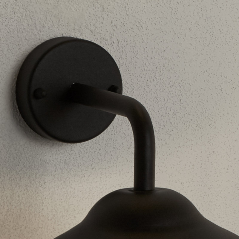 Henriet 31cm H Outdoor Barn Light, Black