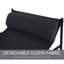 Powder Coated Steel Outdoor Lounge Chair