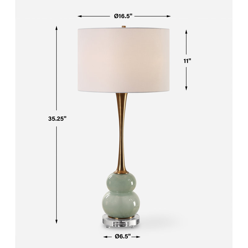 Lampe de table Annekathe Grey