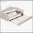 Twin Size Velvet Upholstered Daybed with Trundle and USB Charging, No Box-Spring Needed,-1312715863