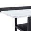 Table de salle à manger avec 8 chaises rembourrées, table de salle à manger de style moderne avec tablette de rangement-1129663227