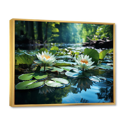 " Country Charm Tranquil Pond "