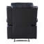 Fauteuil inclinable électrique avec accoudoirs coussinés-850872193