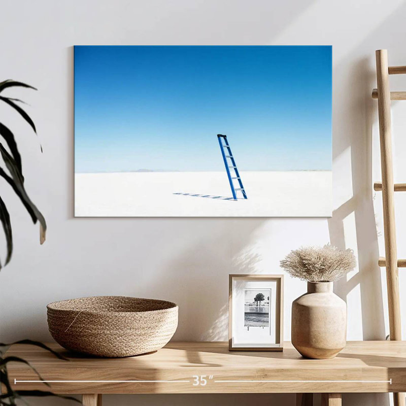 Kelan Surreal Blue Ladder