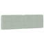 Tête de lit vidaXL Velours gris clair 152 cm Piran-2102021374-2102021371