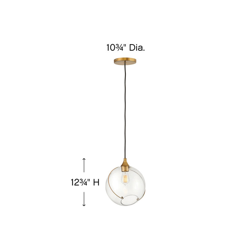 Skye 1 - Light Single Globe Pendant
