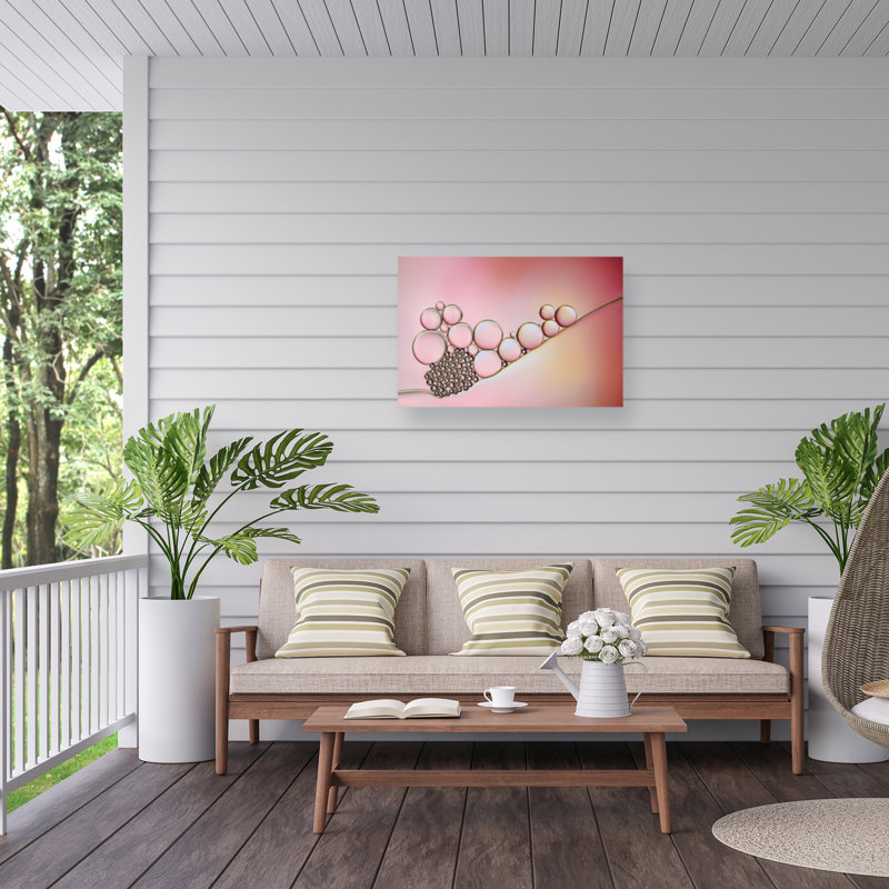 «Pearlescent Pastel On Canvas» par Heidi Westum, reproduction, H 30 po x l 47 po