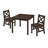 Myona Kids 3 Piece Solid Wood Play Or Activity Table and Chair Set-920124014