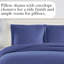 Ensemble de housse de couette en denim Southshore Fine Linens-336246577-336246582