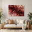 Gradient Abstract 62, art mural en métal rouge-1399629803