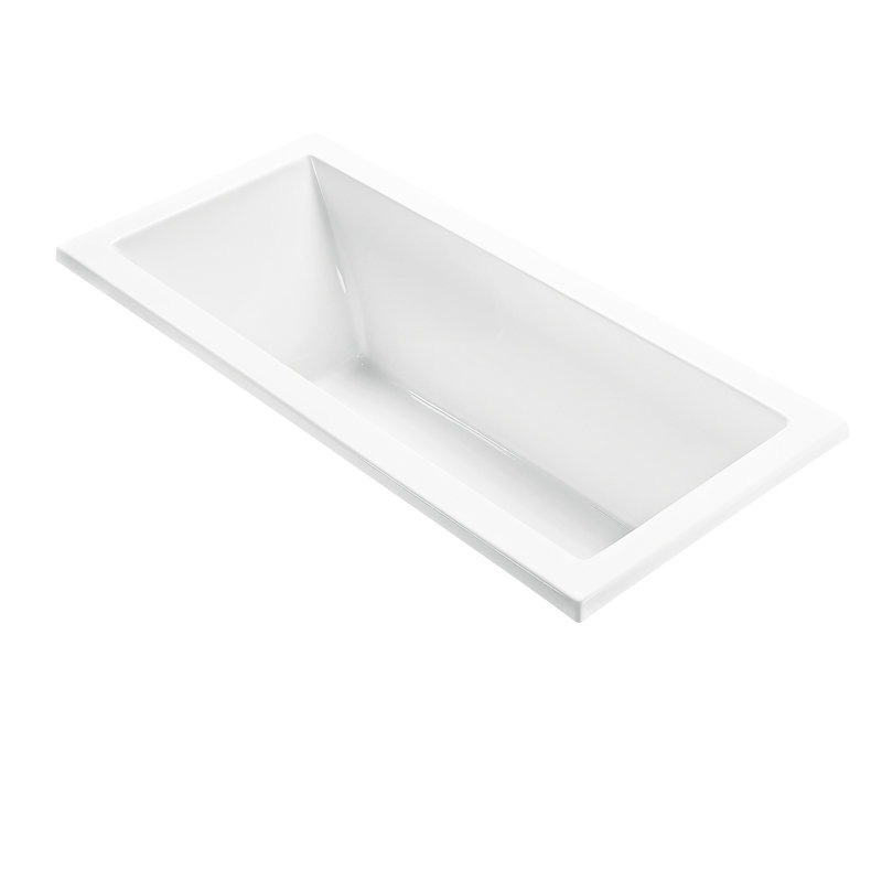 Baignoire tourbillon 71,625 po MTI Solutions 1, Blanc, Encastré