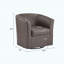 Fauteuil demi-tonneau rotatif Modern-305169429