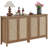 Safura 34.3" W 3-Shelve Solid Wood Sideboard-1333447933-1332015182