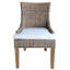 Chaise d'appoint Deelda en gris Kubu