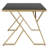 Sherry Glass Top Metal Base Dining Table-1185504287
