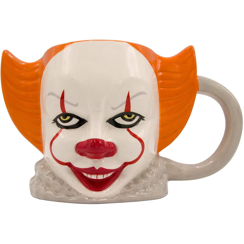 Tasse en céramique sculptée 3D IT Pennywise 21Oz