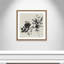 «Frony Black Florals I» par Isabelle Z - peinture encadrée-69271006-69271007