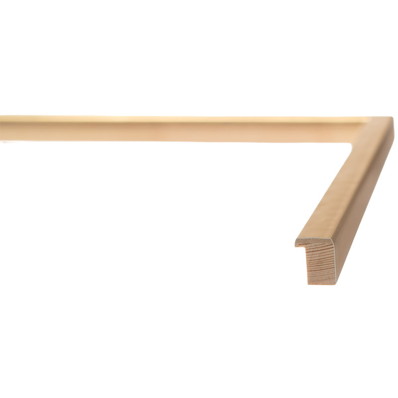 Cadre photo simple en bois, Doré, 4 po x 6 po