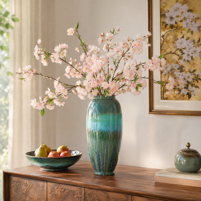 Vase de plancher en céramique Artisan