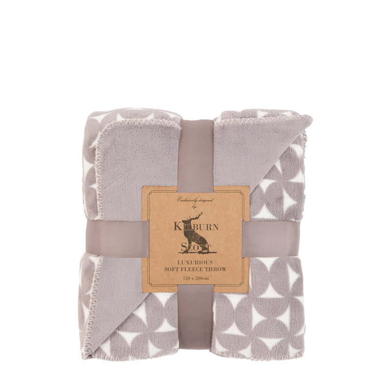 Throw Blanket, Grey