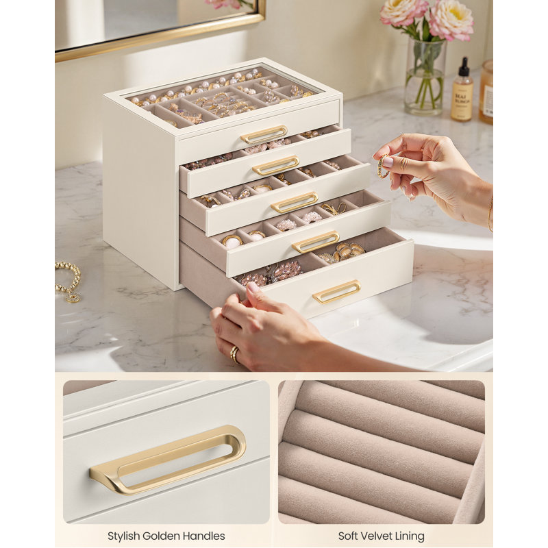 Manufactured Wood Jewellery Box +