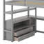 Lit mezzanine double avec bureau et tablettes-1244793371