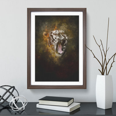Tiger Roar - Picture Frame Graphic Art