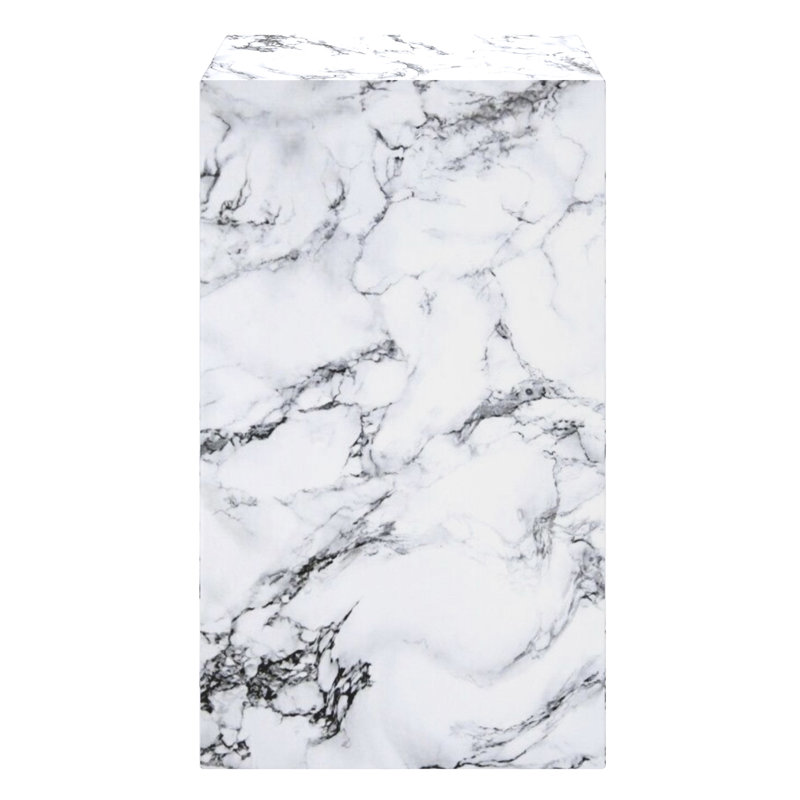 Table d'appoint Artemis, Tall, Bulgari White