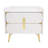 Luxurious And Minimalist Bedside Storage Cabinet19.68(W)*15.74(D)*19.68In(H)