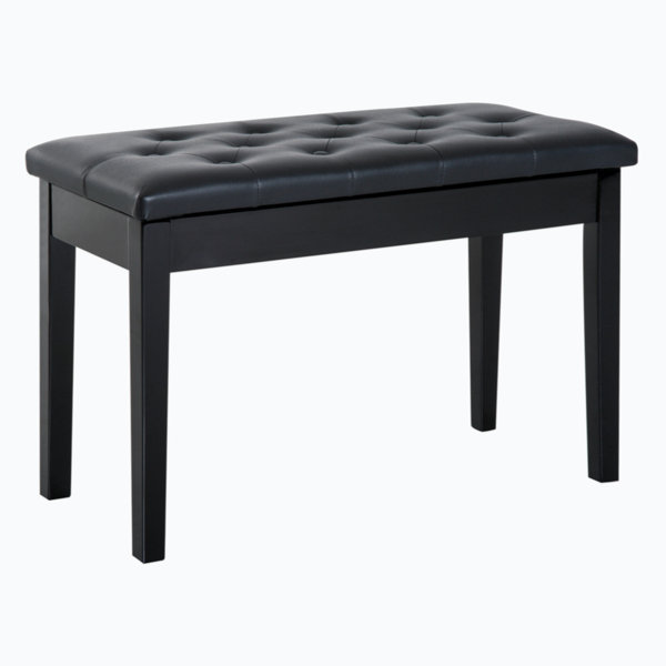 Latitude Run® Debi Faux Leather Upholstered Storage Bench | Wayfair