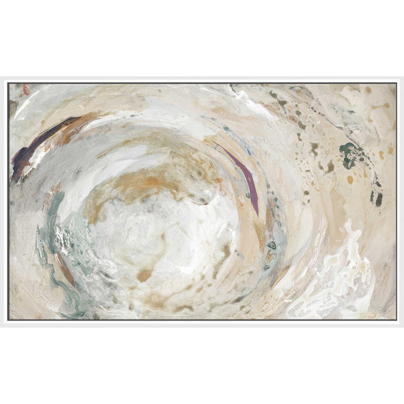 «Nature Swirl» par Lanie Loreth - reproduction sur toile flottante, H 21,5 po x l 33,5 po x P 2 po