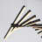 Elegant Black Linear Piano Keys Pendant Chandelier