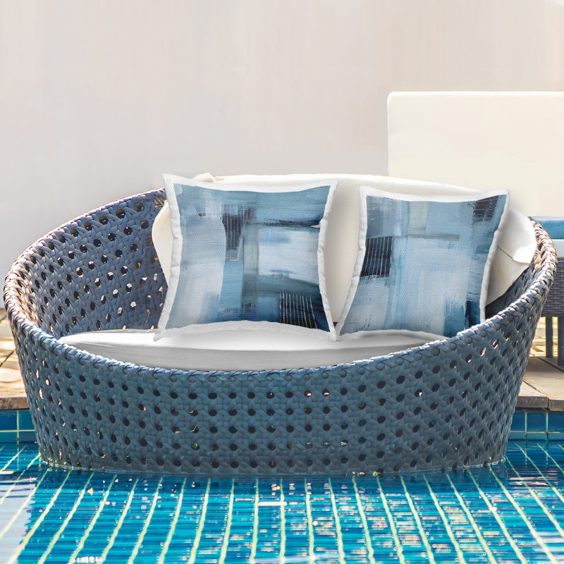 Abstract Throw Pillow