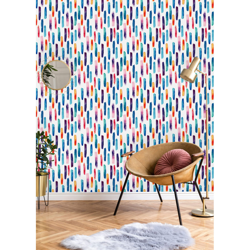 Rouleau de papier peint adhésif Demerie, L 10,42 pi x l 25 po