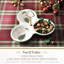 Spode Christmas Tree 3 Section Server with Tree Handle