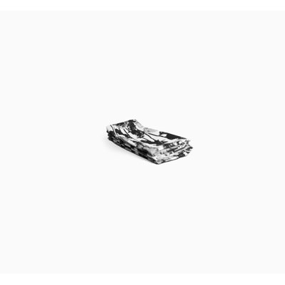 Greyscale  Floral Garden Salad Plate