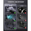Ventilateur mural iLIVING ILG8SF12V-DC 12 ", obturateur automatique, commandes de température et d'humidité à vitesse variable, moteur à courant continu de 960 pi³ / min à 1 600 tr / min