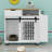 Modern Pet Crate Kitchen Island